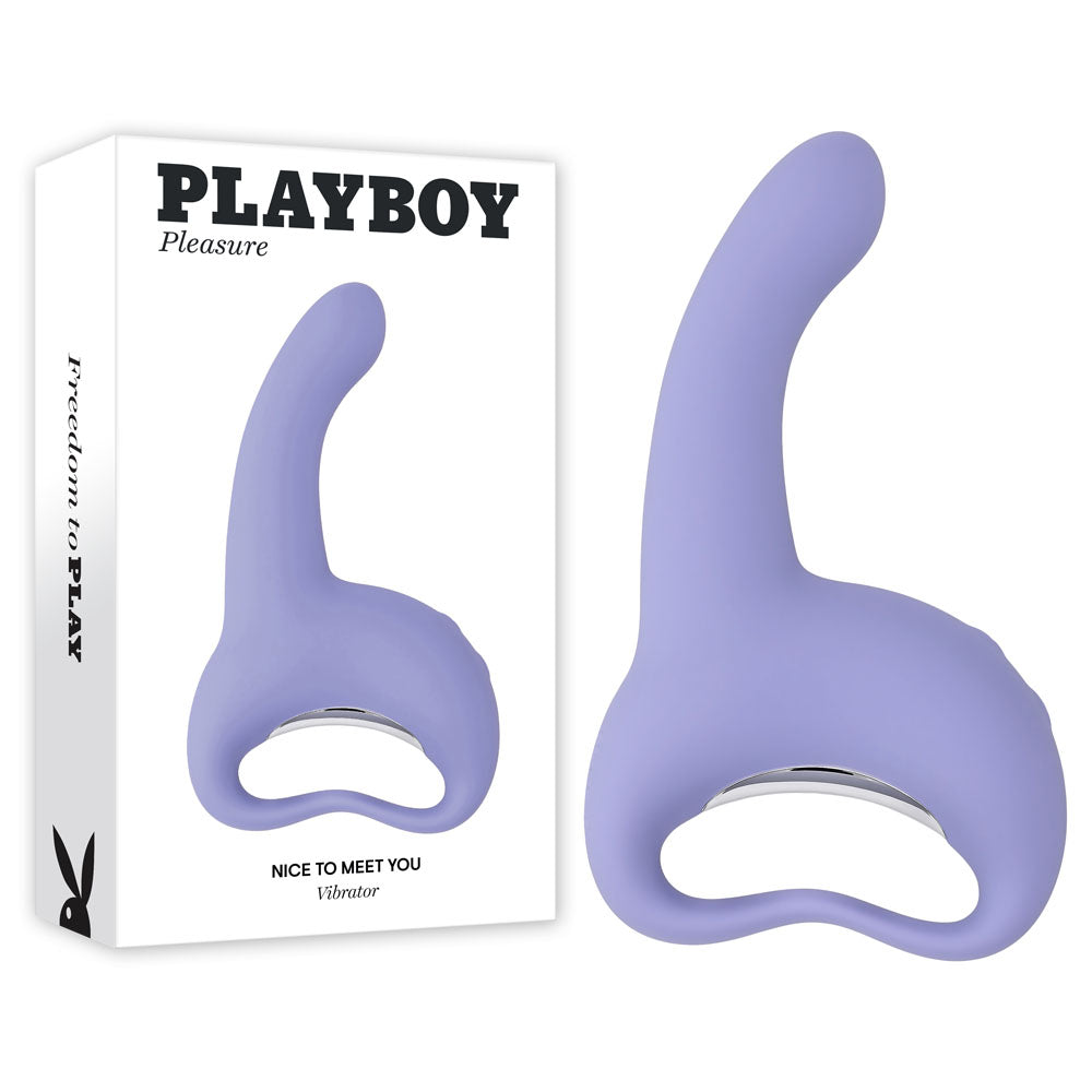 Playboy Pleasure NICE TO MEET YOU USB Rechargeable Vibrator Playboy Pleasure Main image