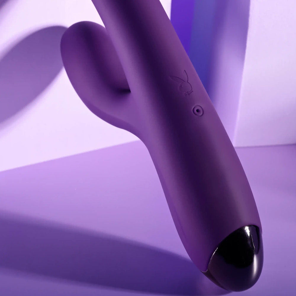 Playboy Pleasure NEW CRUSH USB Rechargeable Rabbit Vibrator Playboy Pleasure