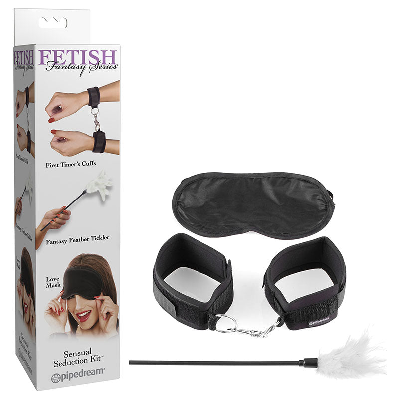 Fetish Fantasy Series Sensual Seduction Kit 3 Piece Set Pipedream Main image