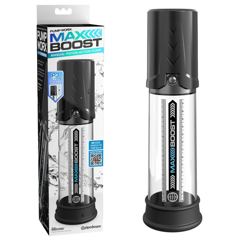Pipedream Pump Worx Max Boost Penis Pump Pipedream
