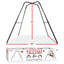 Pipedream Fetish Fantasy Series Fantasy Swing Stand Black (No Swing Included) Pipedream