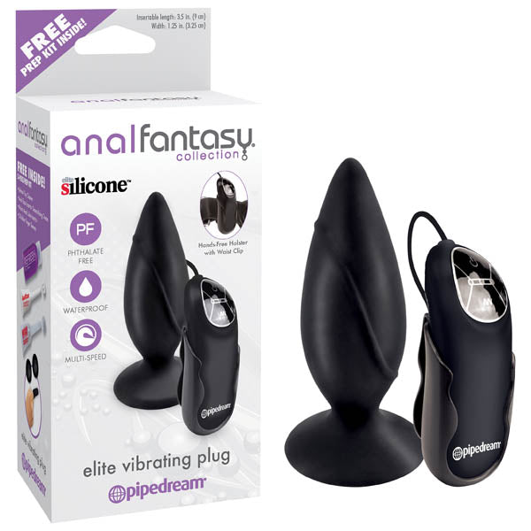 Pipedream Anal Fantasy Collection Elite Vibrating Butt Plug 3.5 Inch Pipedream