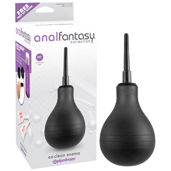 Pipedream Anal Fantasy Collection EZ Clean Enema Black Pipedream Main image
