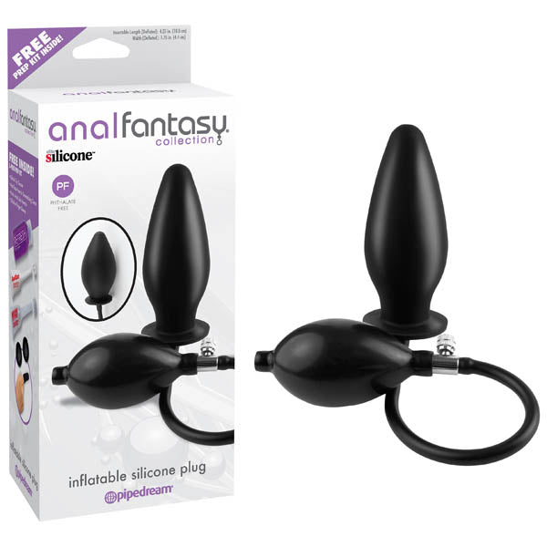 Pipedream Anal Fantasy Collection Inflatable Silicone Butt Plug 4.25 Inch Pipedream