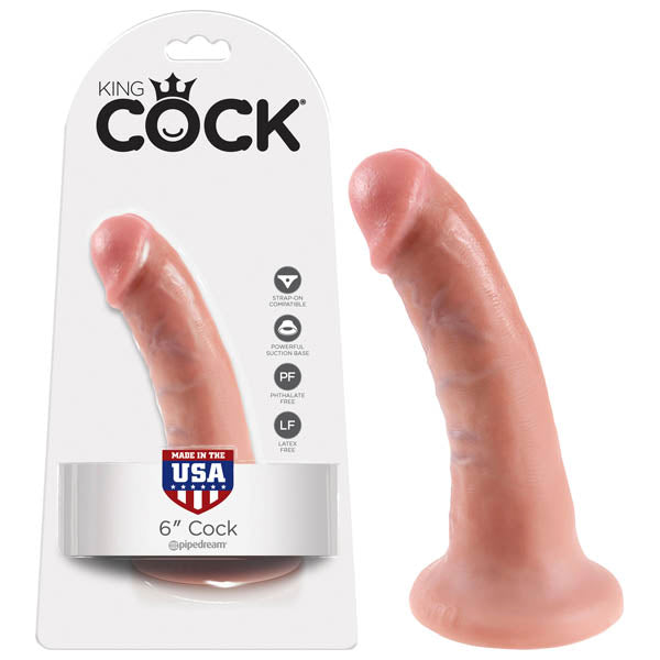 Pipedream King Cock Dong 6 Inch Flesh Pipedream Main image