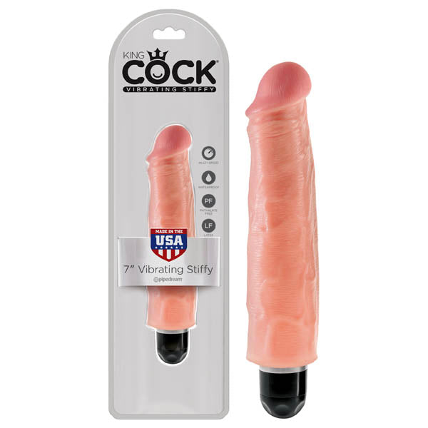 Pipedream King Cock Vibrating Stiffy Dong Flesh Pipedream Main image