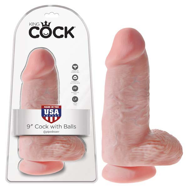 Pipedream King Cock Chubby Dong 9 Inch Pipedream