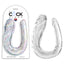 Pipedream King Cock Large Double Penetration Dong Clear Pipedream