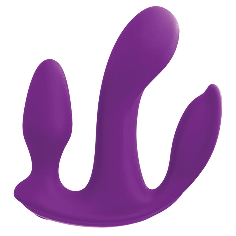 Pipedream 3Some Total Ecstasy Remote Controlled Vibrator With Butt Plug Main image