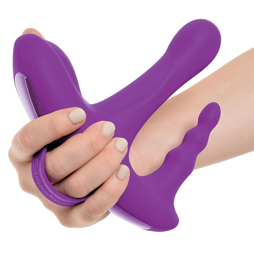Pipedream 3Some Rock N Ride Remote Controlled Vibrator With Anal Beads