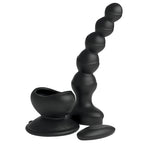 Pipedream 3Some Wall Banger Remote Controlled Vibrating Anal Beads Black