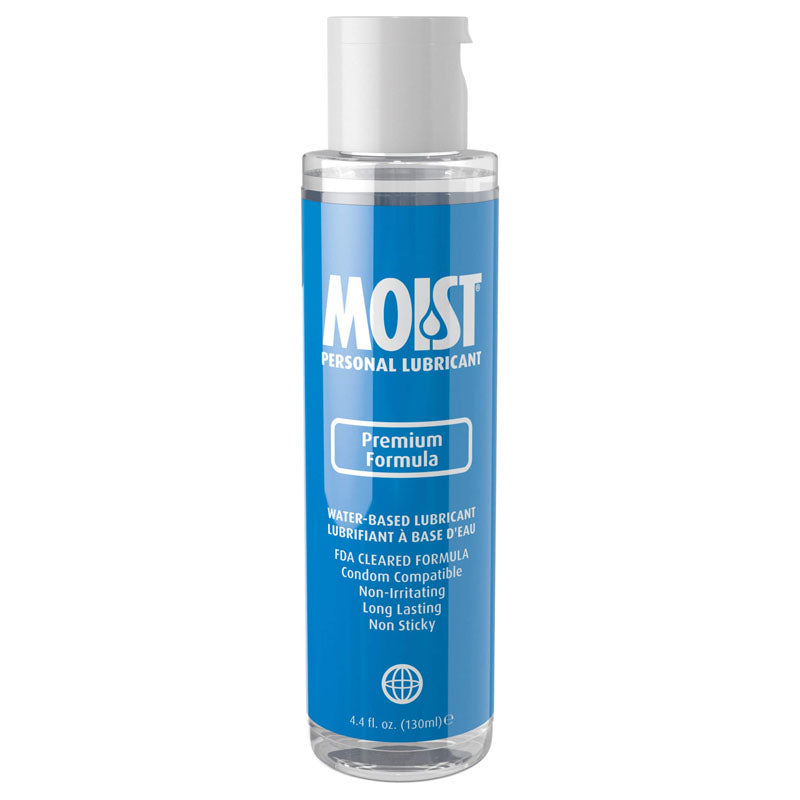 Pipedream Moist Premium Formula Water Based Lubricant 130ml Bottle Pipedream Main image