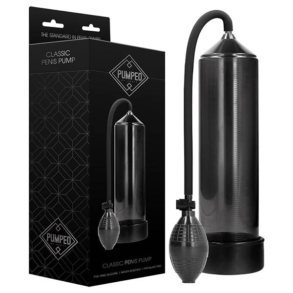 Shots Toys Pumped Classic Penis Pump Black Shots Toys Main image