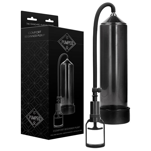 Shots Toys Pumped Comfort Beginner Pump Penis Pump Black Shots Toys Main image