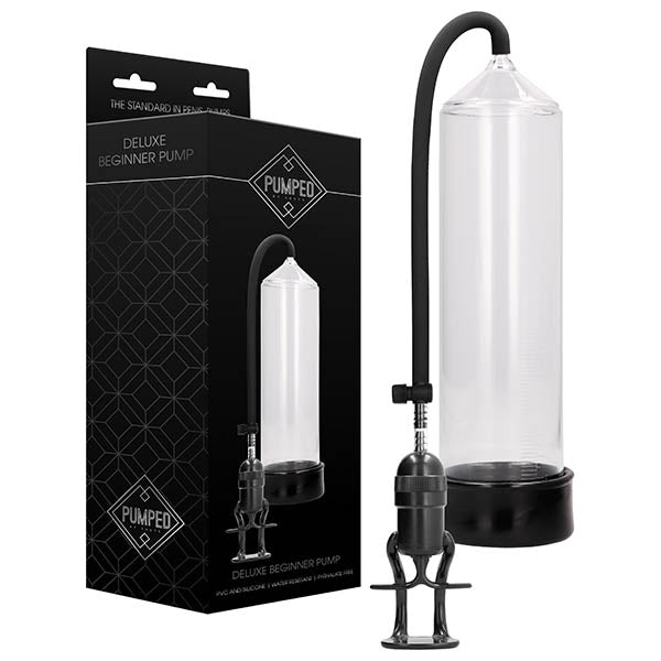 Shots Toys Pumped Deluxe Beginner Penis Pump Clear Shots Toys