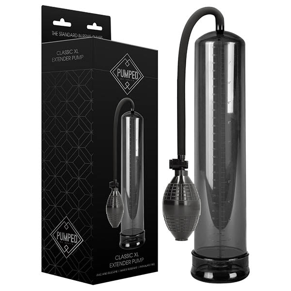 Shots Toys Pumped Classic Large Sized Extender Penis Pump XL Shots Toys