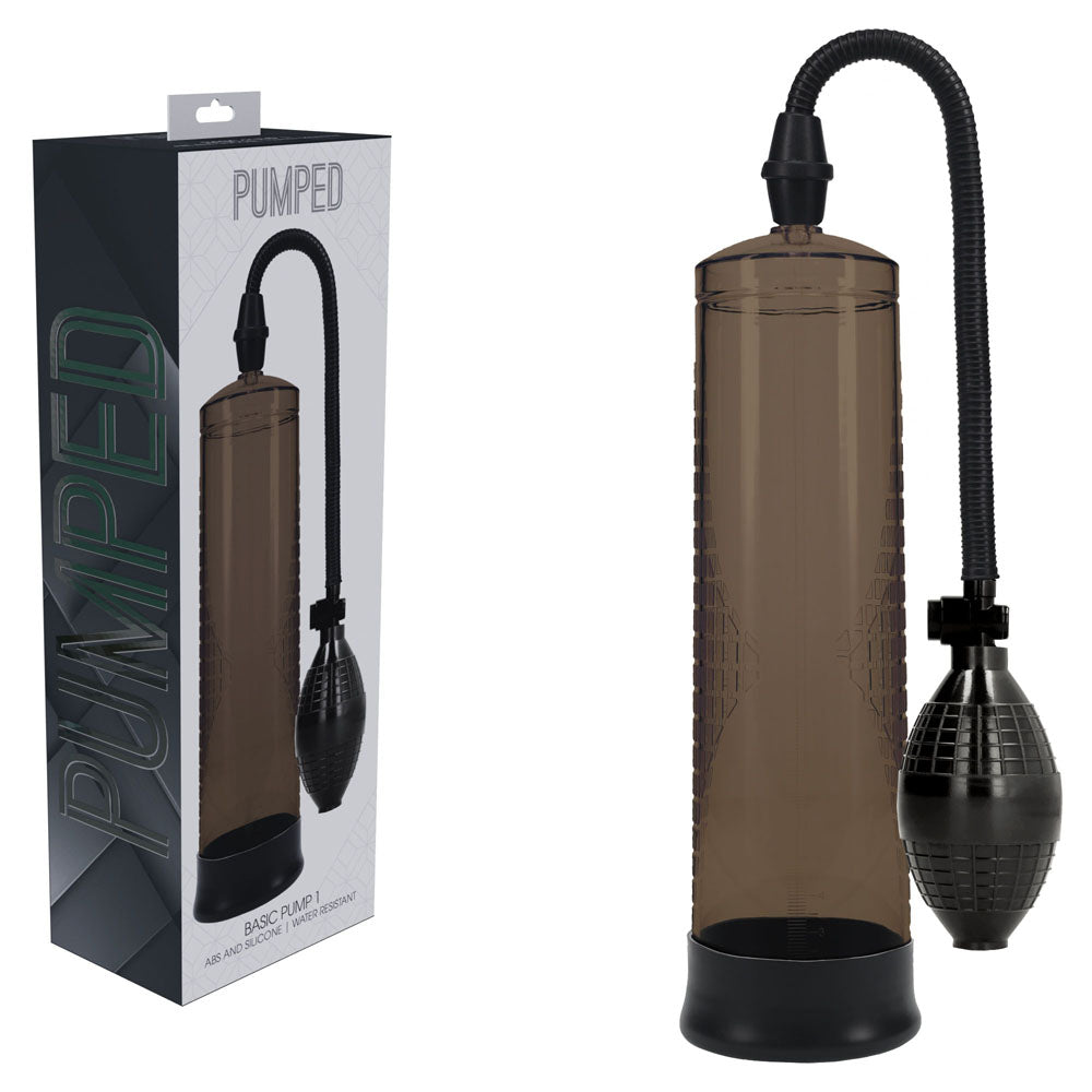 Shots Toys PUMPED Basic Pump 1 Penis Pump Shots Toys Main image