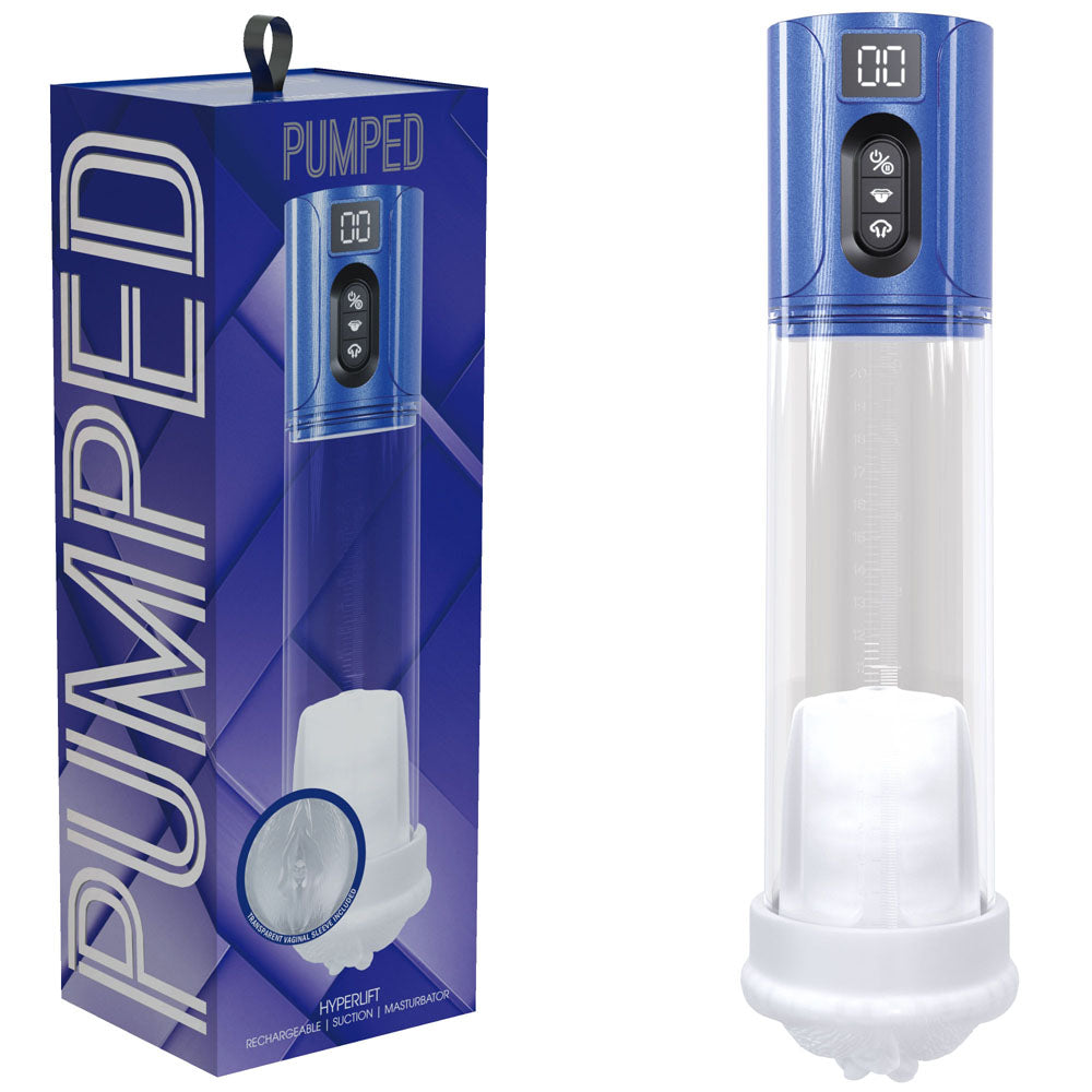 Shots Toys PUMPED HyperLift USB Rechargeable Auto Penis Pump Shots Toys