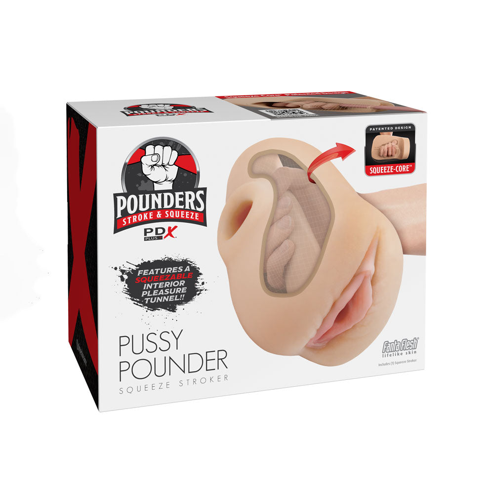 Pipedream PDX Plus Pussy Pounder Vagina Stroker Flesh Pipedream Main image