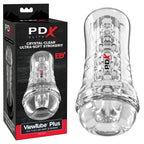 Pipedream PDX Elite ViewTube EZ Grip Stroker Clear Pipedream