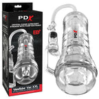 Pipedream PDX Elite ViewTube Vac XXL Vagina Stroker With Suction Pump Clear Pipedream