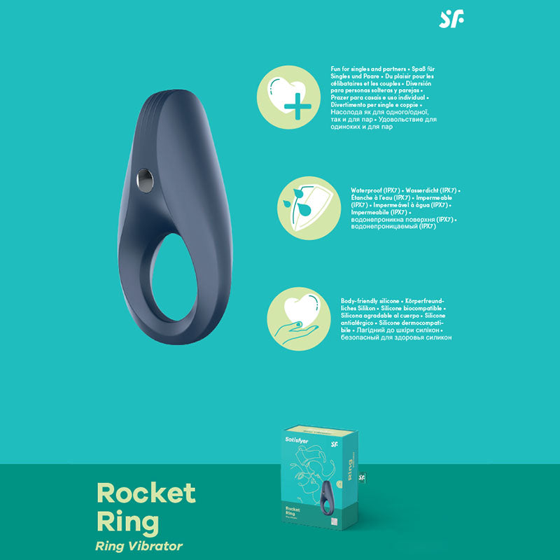 Satisfyer Rocket Ring Vibrating Cock Ring Satisfyer Main image
