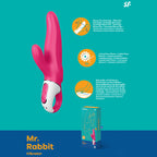 Satisfyer Vibes Mister Rabbit USB Rechargeable Rabbit Vibrator Satisfyer