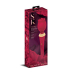 Secret Kisses Rosegasm Rose Wand USB Rechargeable Massager Wand Secret Kisses