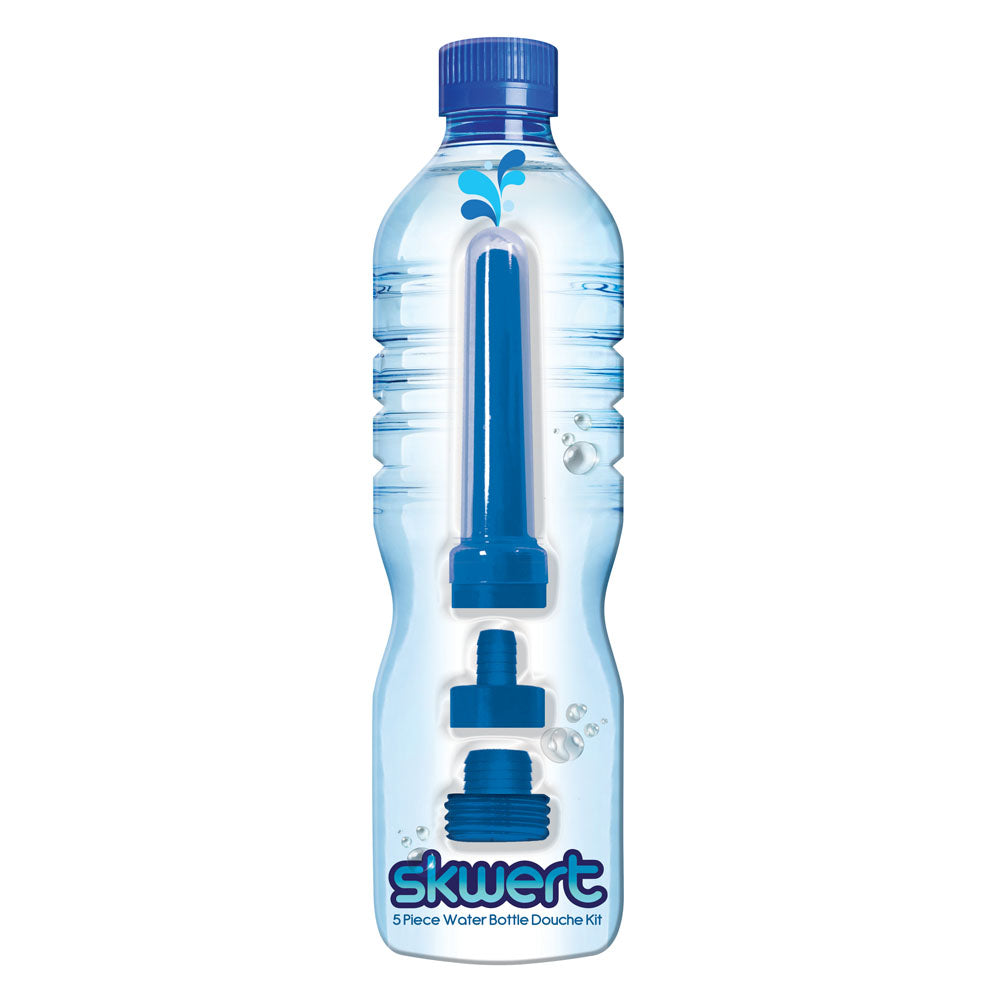 C1 Releasing Skwert Water Bottle Douche Adapter Kit 5 Piece C1 Releasing