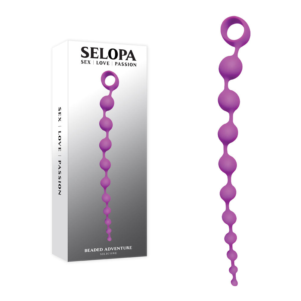 Selopa BEADED ADVENTURE Anal Beads 35.5cm Selopa