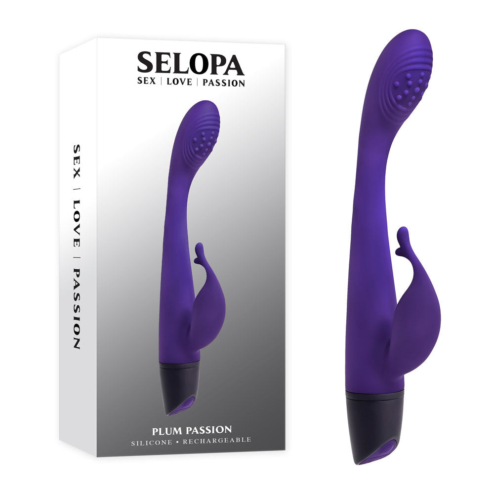 Selopa PLUM PASSION USB Rechargeable Rabbit Vibrator Selopa Main image