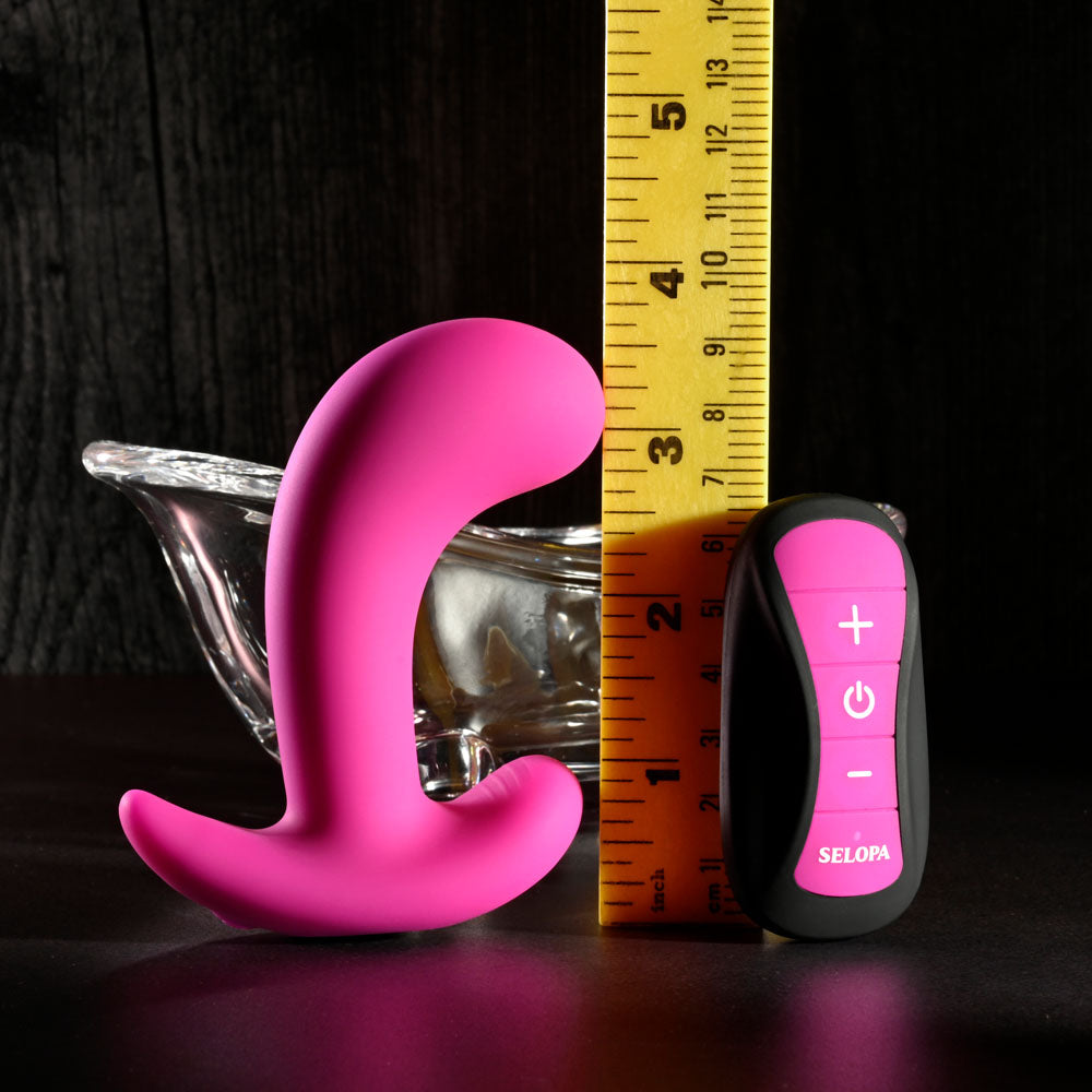 Selopa HOOKING UP USB Rechargeable Vibrator With Wireless Remote Selopa