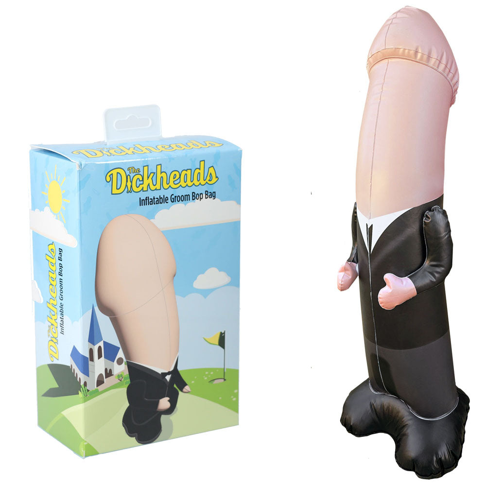 Shots Toys S LINE The Dickheads Groom Bop Bag Inflatable Penis Punching Bag 100cm Shots Toys Main image