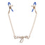Sportsheets Sex & Mischief Cougar Nipple Clamps With 33cm Chain Sportsheets