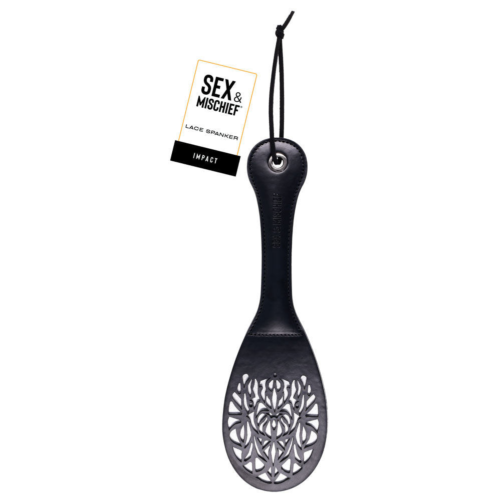 Sportsheets Sex & Mischief Lace Spanker Spanking Paddle Sportsheets Main image
