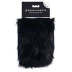 SPORTSHEETS Spiked Sensory Mitt Furry Mitt With Spikes Black Sportsheets