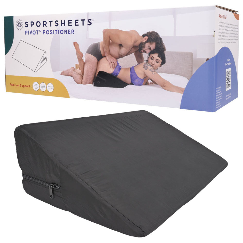 Pivot Positioner Foam Position Cushion Black Sportsheets Main image