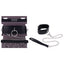 EDGE Collar & Leash Neck Restraint With Heavy Duty Metal Leash Black Sportsheets