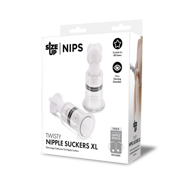 Xgen Products Size Up Twisty Nipple Suckers Set of 2 XL Xgen Products Main image