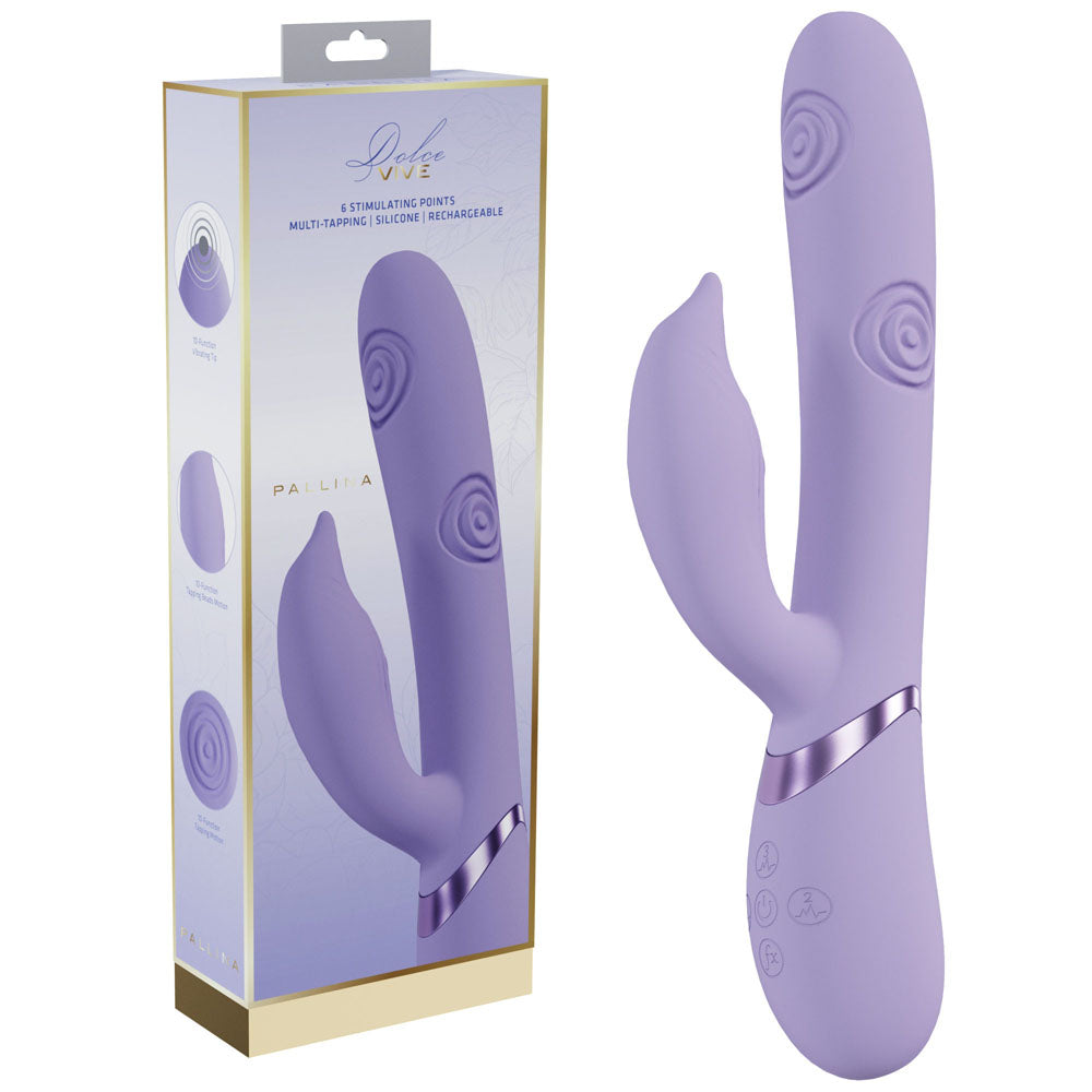 Shots Toys VIVE Pallina USB Rechargeable Tapping Rabbit Vibrator Shots Toys Main image