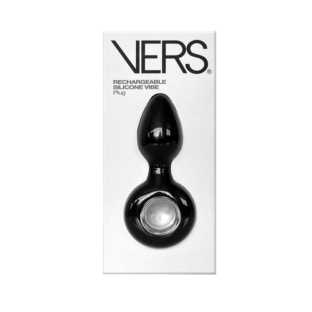 C1 Releasing VERS Rechargeable Silicone USB Rechargeable Vibrating Butt Plug C1 Releasing Main image