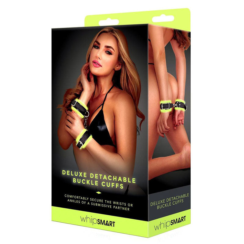 WhipSmart Glow Deluxe Detachable Buckle Cuffs WhipSmart Main image