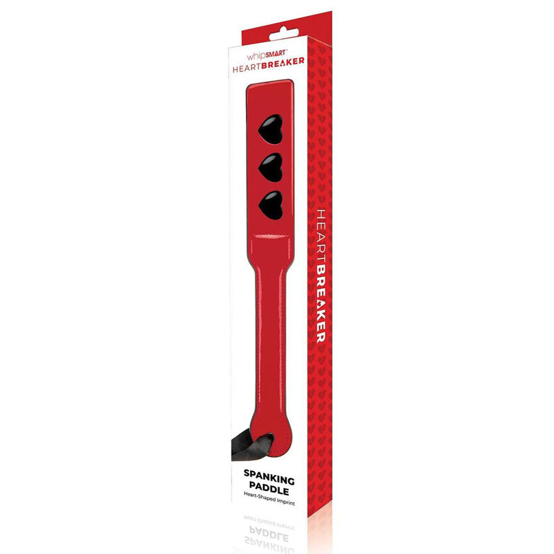 WhipSmart Heartbreaker Spanking Paddle Spanking Paddle Red WhipSmart