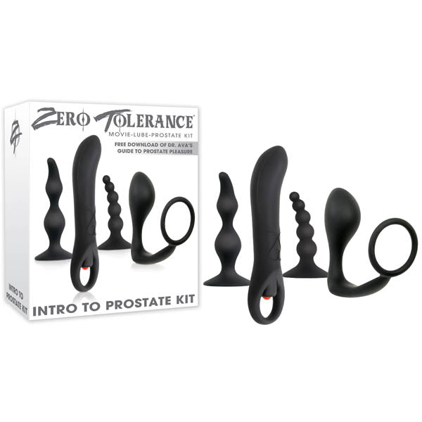 Zero Tolerance Intro To Prostate Kit 4 Piece Set Zero Tolerance Main image