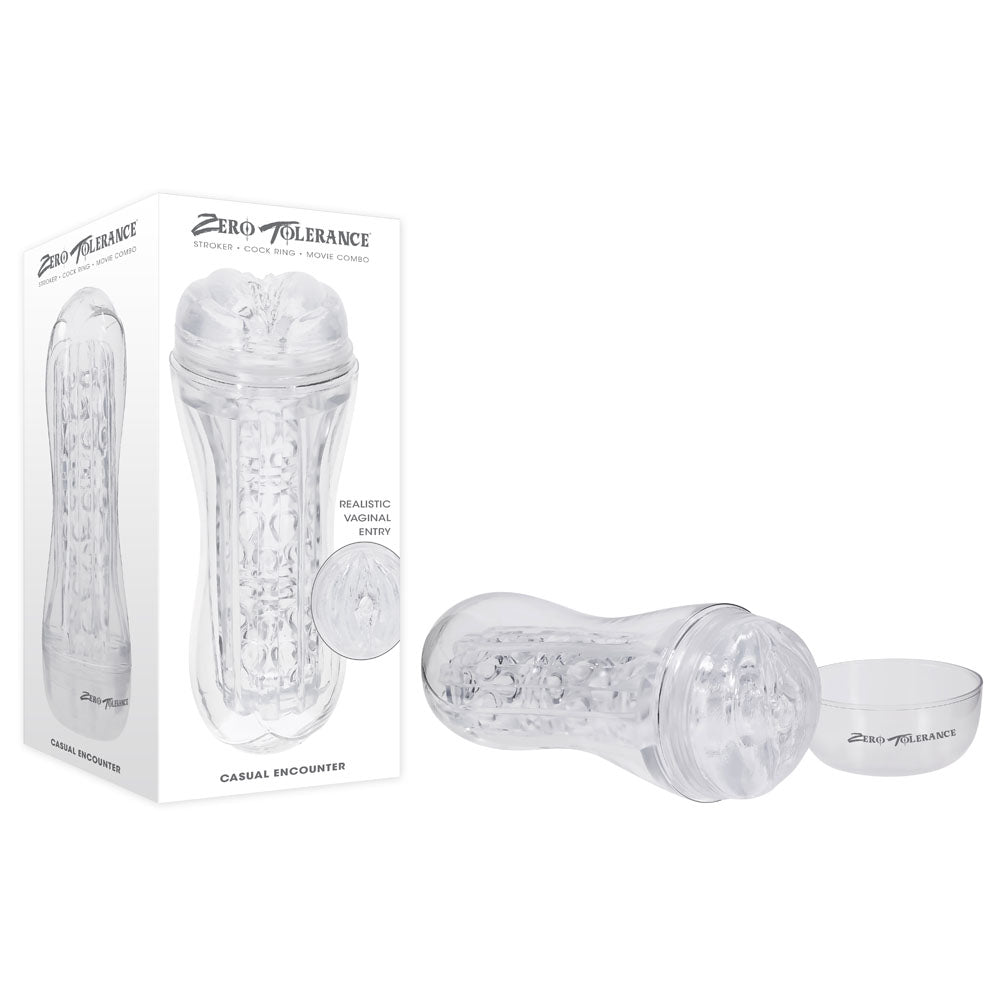 Zero Tolerance CASUAL ENCOUNTER Vagina Stroker Male Masturbator Zero Tolerance