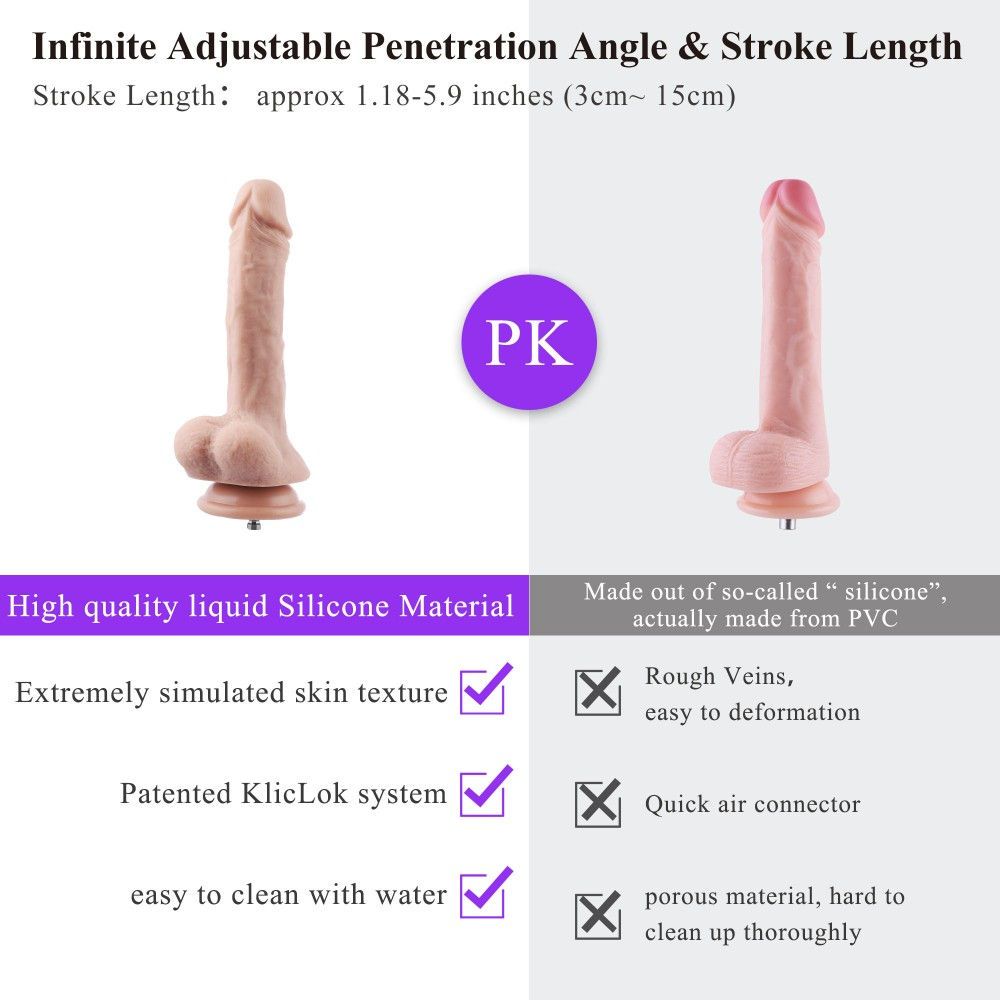 HiSmith Remote & App Controlled Premium Sex Machine Purple HiSmith