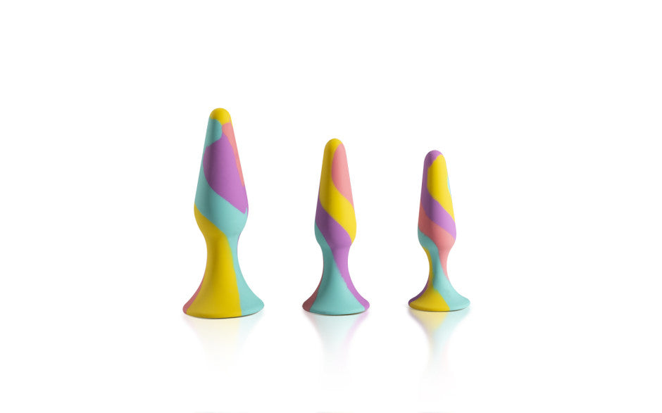 Arosum TriPlugs Silicone Anal Training Kit 3 Piece Secondary image