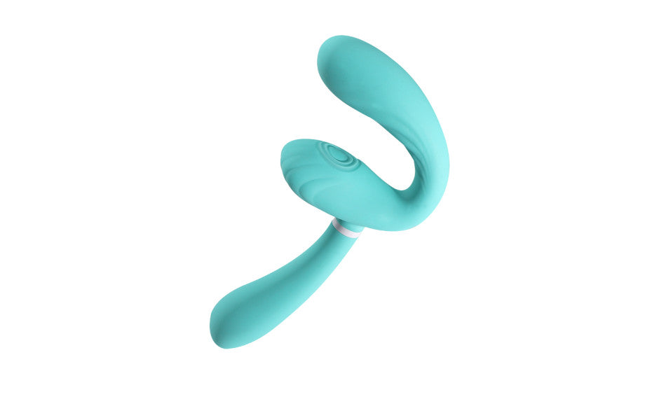 Arosum Sapphi Detachable Strapless Strap On Double Vibrator Arosum Main image