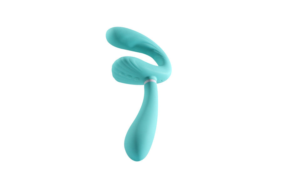 Arosum Sapphi Detachable Strapless Strap On Double Vibrator Secondary image