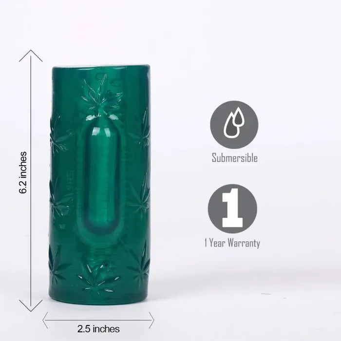 Maia Blaze Vibrating Stroker Sleeve Green Maia Toys